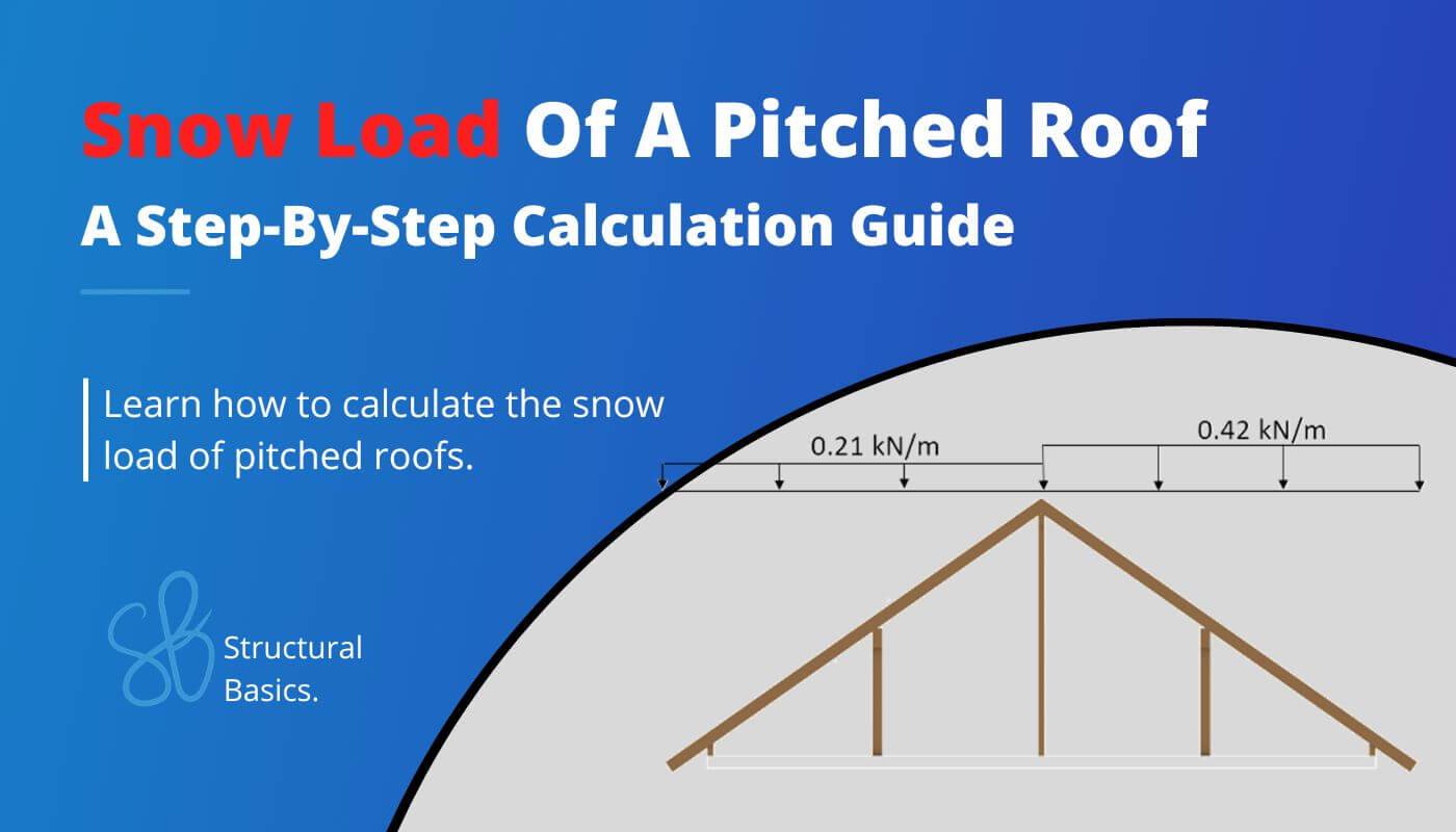 Snow Load Calculation Of Pitched Roofs Step By Step Guide 