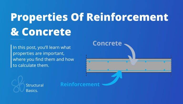 Concrete and reinforcement properties