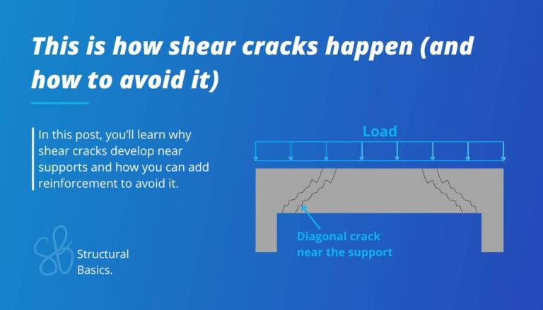 Shear Cracks Explained (How Shear In Reinforced Concrete Works)