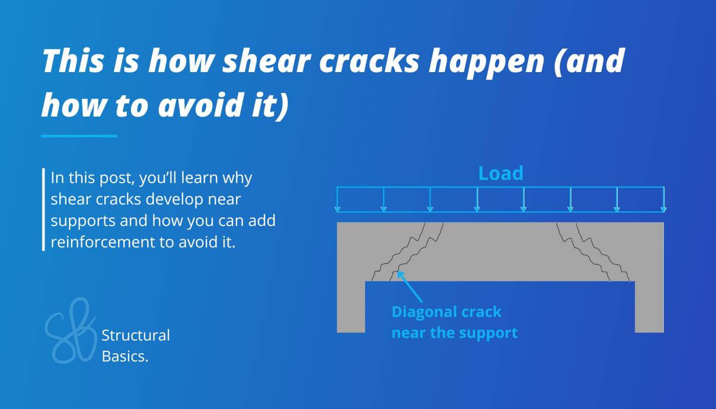 Shear cracking explained.